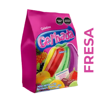 Gelatina Gel'hada Fresa x 5 kg
